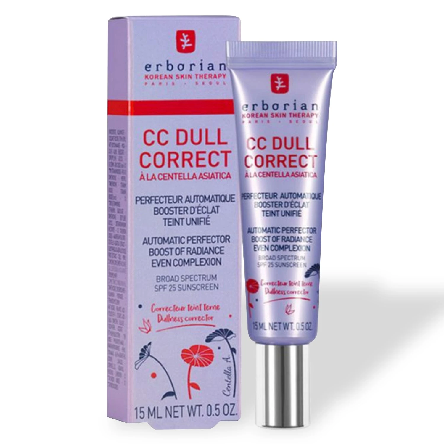 Erborian CC Dull Correct Brightening Color Corrector With SPF25 4 Erborian CC Dull Correct Brightening Color Corrector With SPF25 - Image 2