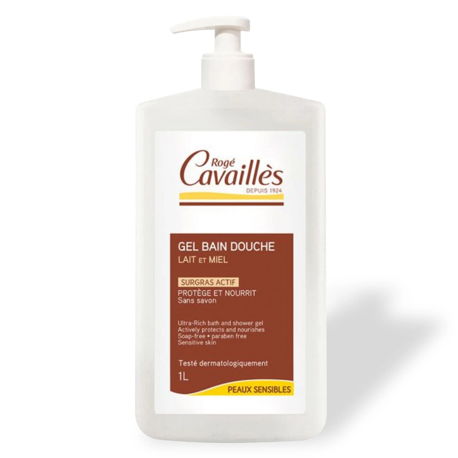 Rogé Cavaillès Milk And Honey Bath And Shower Gel 3 Rogé Cavaillès Milk And Honey Bath And Shower Gel